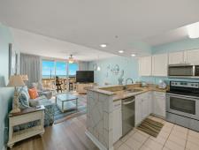 Living Area & Kitchen